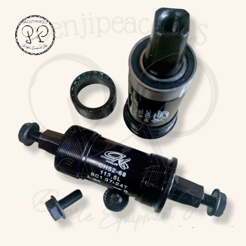 BB Bearing 113.5 BB kotak buttom bracket 113 sepeda as crank single