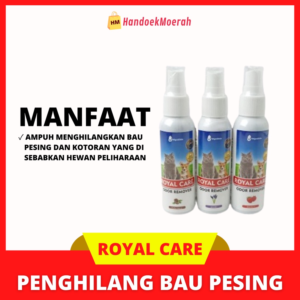 Royal Care Odor Penghilang Bau Kucing dan Anjing 100 ml