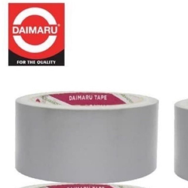 

Daimaru cloth tape silver perak 36mmx1200mm