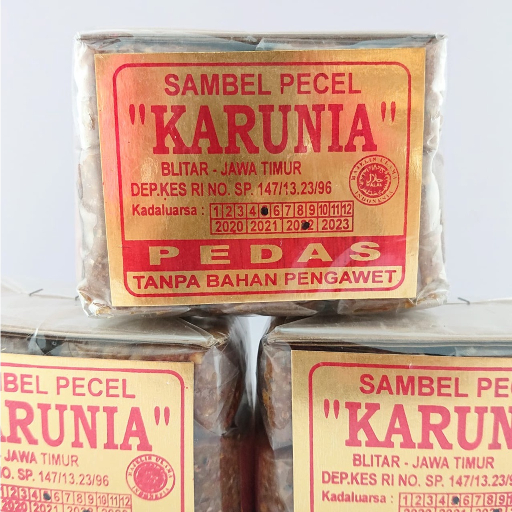 

Fulanmart Sambal Pecel Blitar Karuniai Sambel Kacang Siap Makan 420 Gr