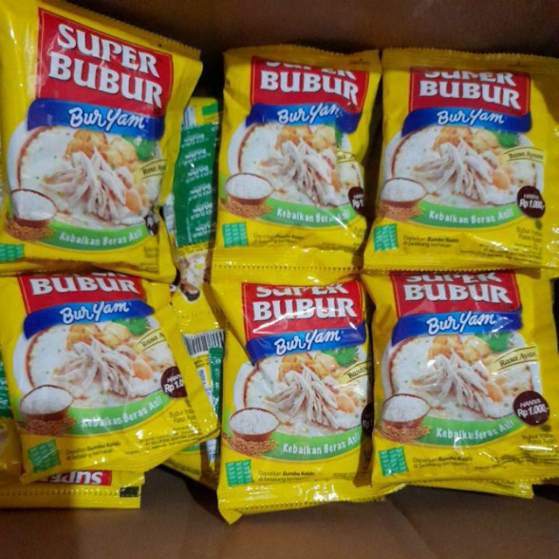

Super Bubur Buryam Rcg 10 Pcs berat 22 Gr