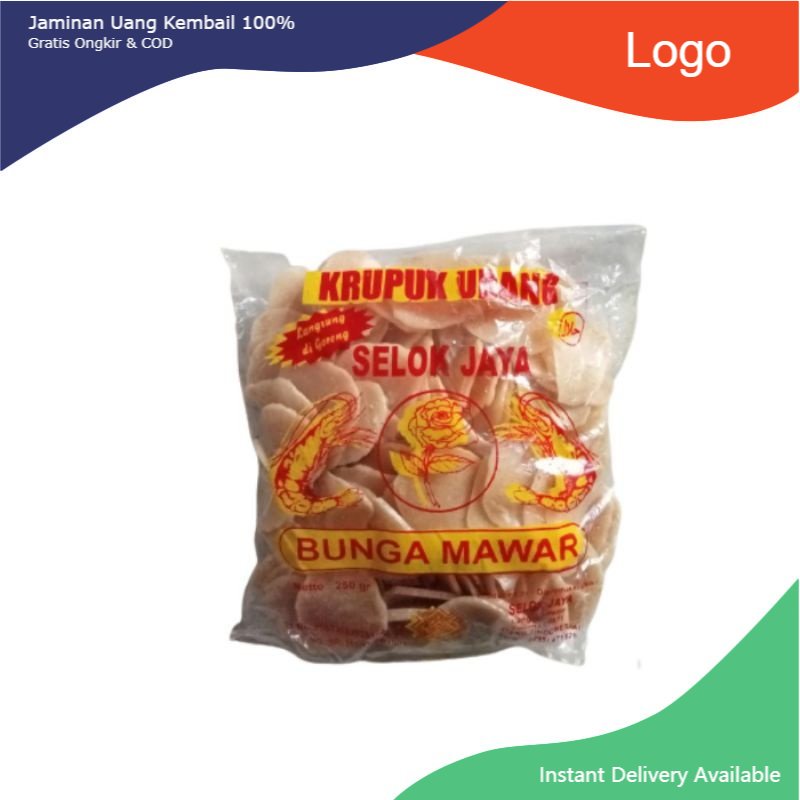 

Krupuk Udang Mawar Pedas 250gr