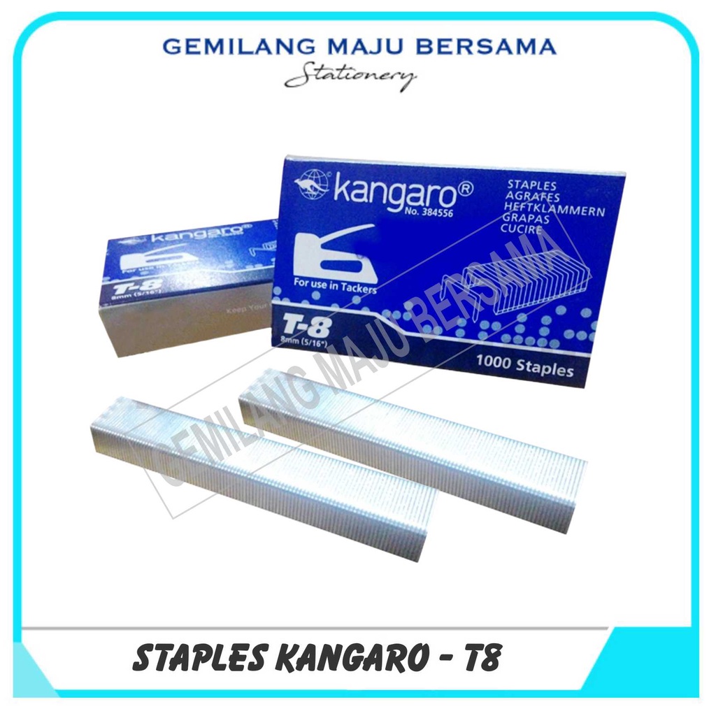 

Isi Staples Tembak Gun Kangaro T - 8