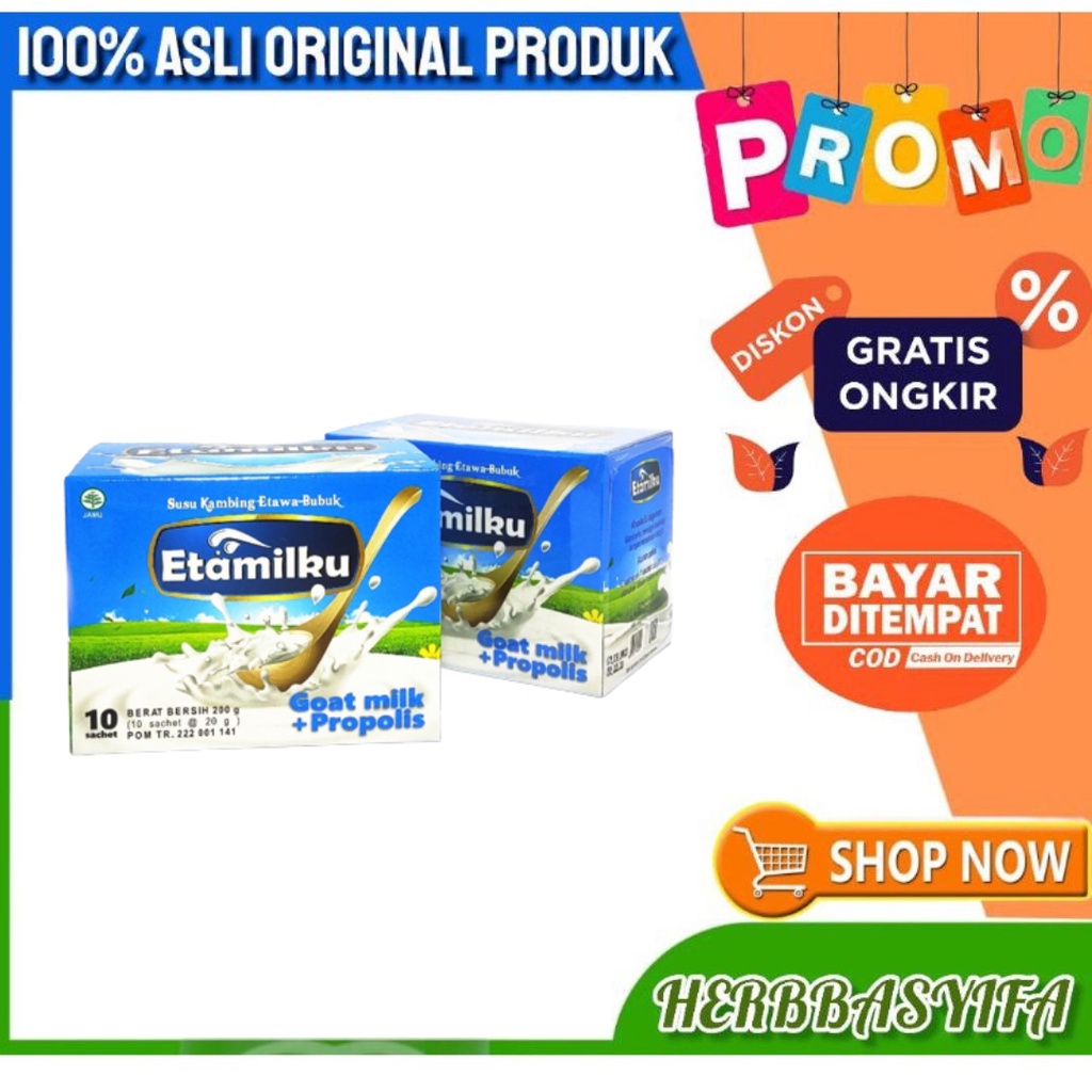 

SUSU KAMBING ETAMILKU ISI 10 SACHET