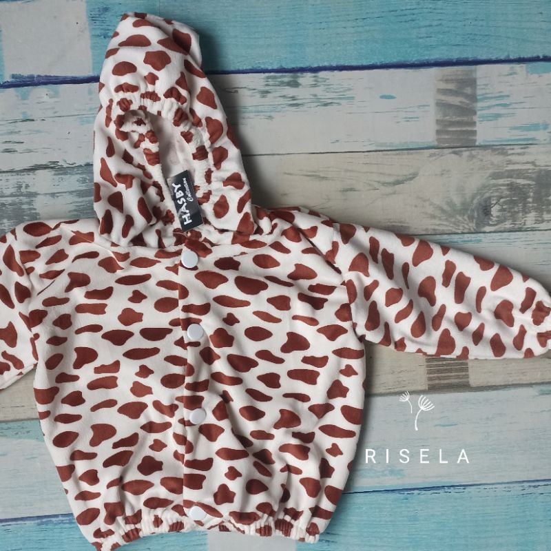 JAKET BAYI LEMBUT USIA 0-12 BULAN