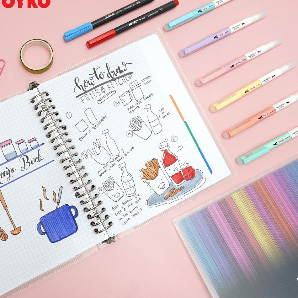 

Hadir Terunik Binder Note Joyko A5-TSED-M476 / Education