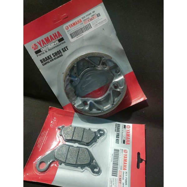 paketan kampas rem vega zr / kampas rem vega zr