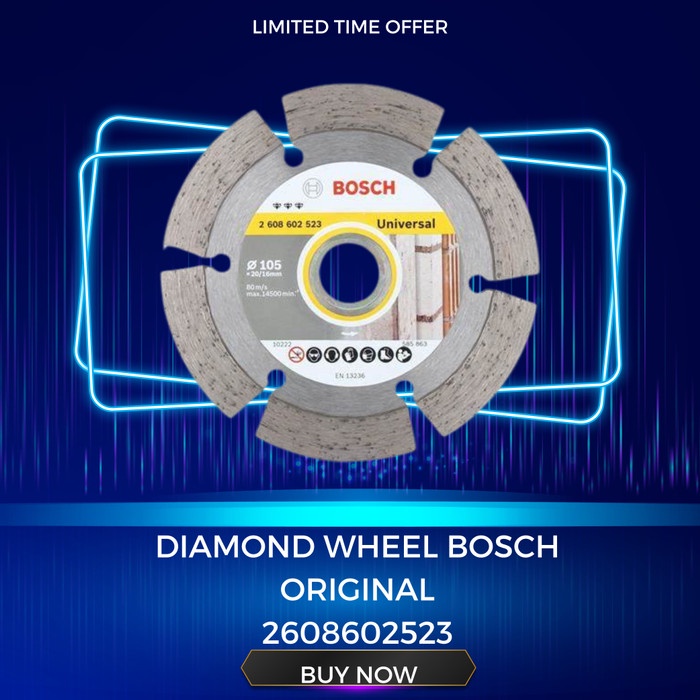 Batu Potong Keramik &amp; Granit Bosch Diamond Wheel 4&quot; (523) Universal
