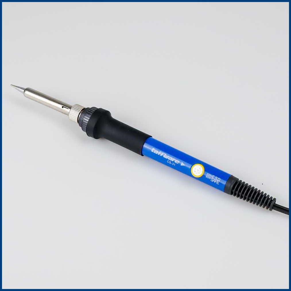 Solder Listrik 60 Watt Set Suhu Dapat Diatur - Taffware CS31