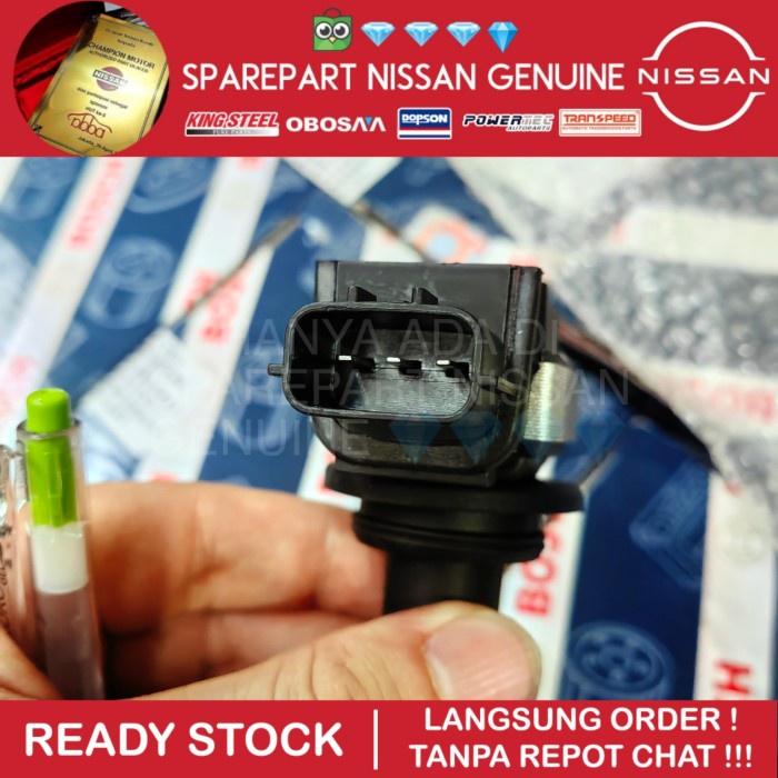 Livina 1.8 Latio Xtrail T31 2.0 Coil Koil OEM Nissan PNP Baru Bosch ORIGINAL. {N&D Specialist Part}