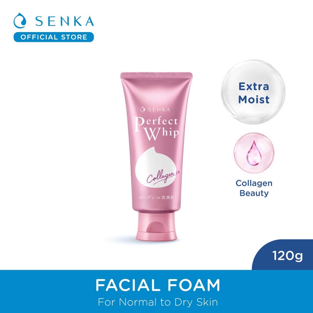 SENKA Perfect Whip Collagen-in Facial Foam - LDA