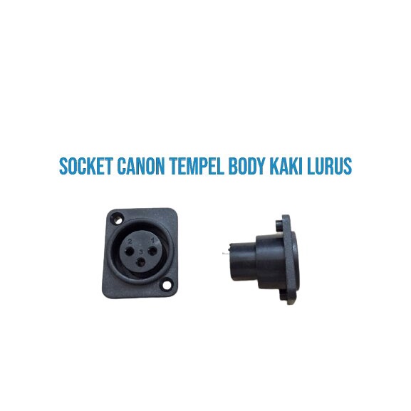 SOCKET SOKET CANON TEMPEL BODY KAKI LURUS