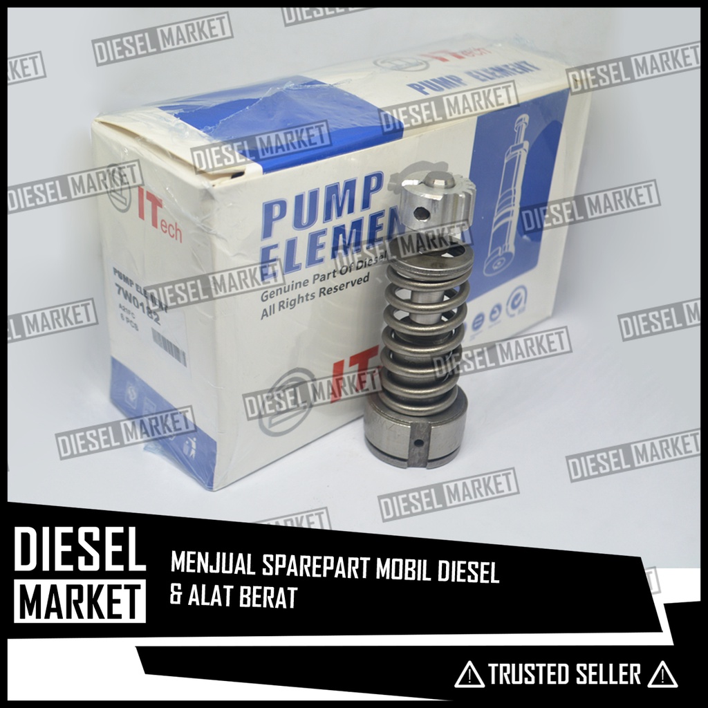 Plunger CAT MANUAL 7W-0182 - Plunger Barrel CAT 3400-3412 7W 0182 - Plunger AS CAT Manual