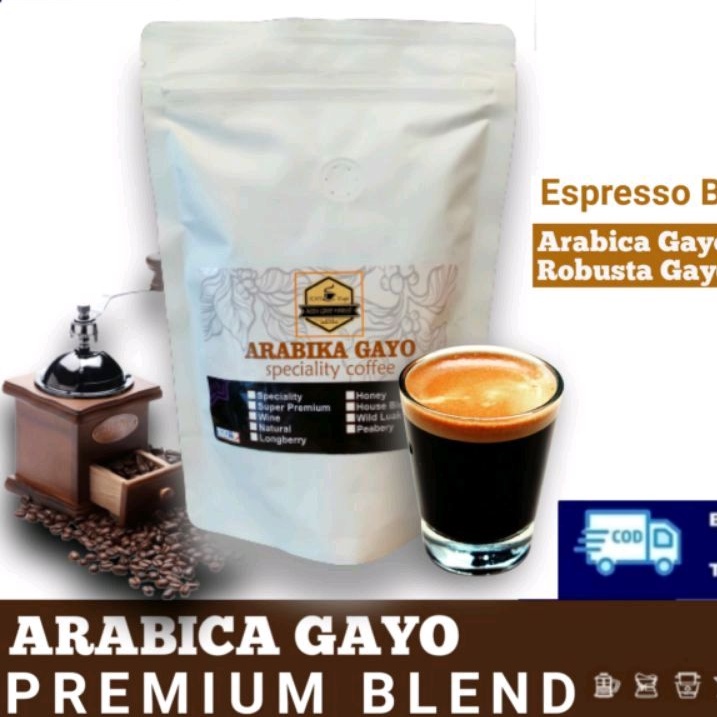 

BUBUK KOPI ESPRESSO BASE BLEND ROBUSTA ARABIKA ACEH GAYO ASLI ORIGINAL 200gram BUBUK KOPI HITAM TANPA AMPAS.