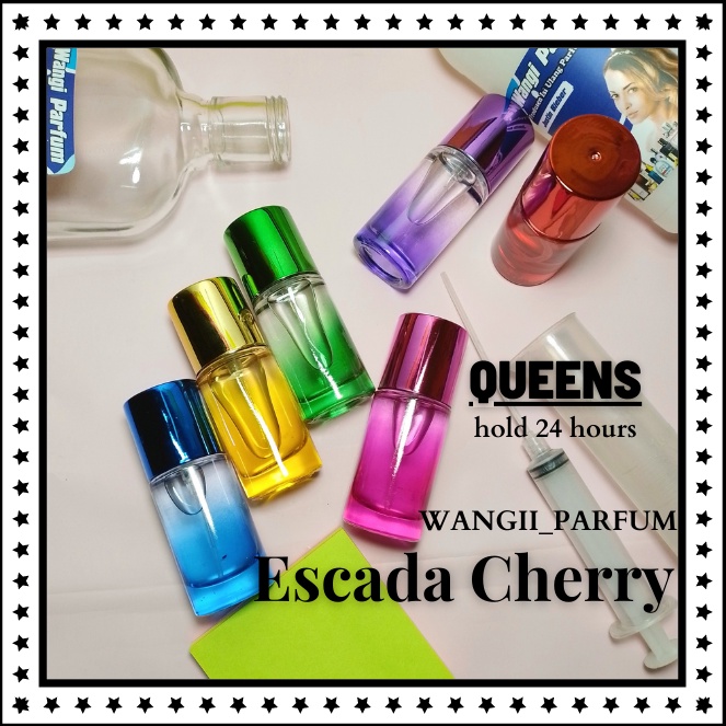 Escada cherry Parfum cerry ceri Farfum spray Parfume Wanita Tahan Lama Bau Minyak Wangi 20ml Origina