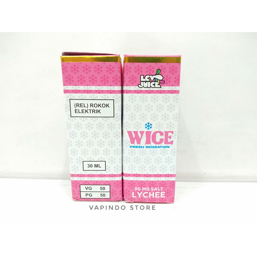 SALT LCV WICE LYCHEE SALTNIC 30ML NIC 30MG BY LCV JUICE