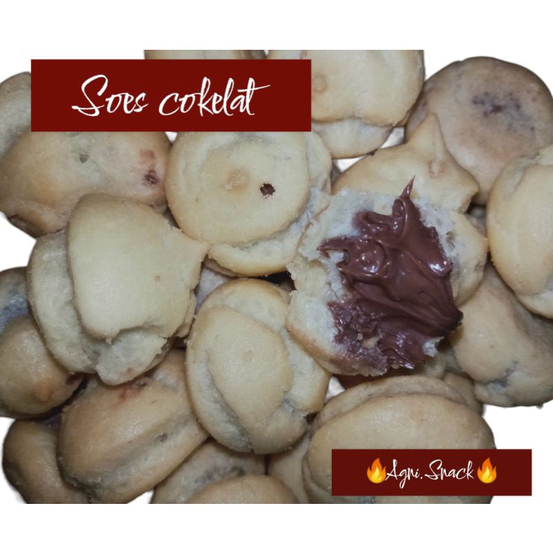 

Soes coklat/sus coklat/sus kering isi coklat 250gram