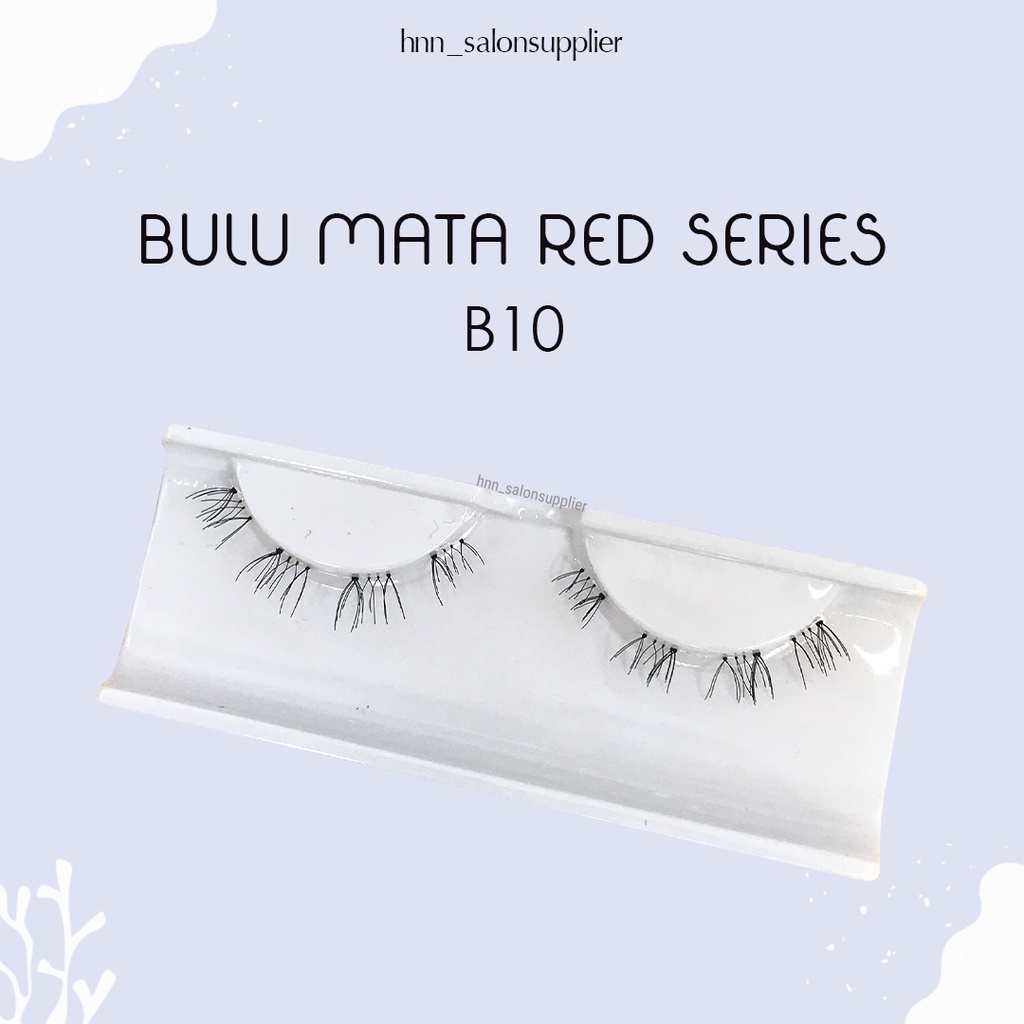 B10 Bulu Mata Bawah Palsu Handmade Fake Eyelash Eye Lashes Lash Artifivial Belle Eyelashes