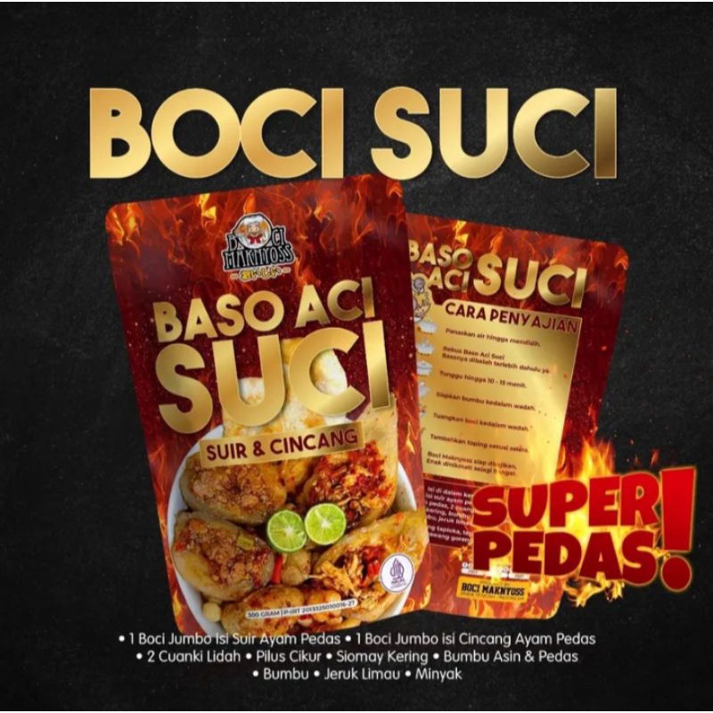 

BOCI MAKNYOSS SUWIR CINCANG