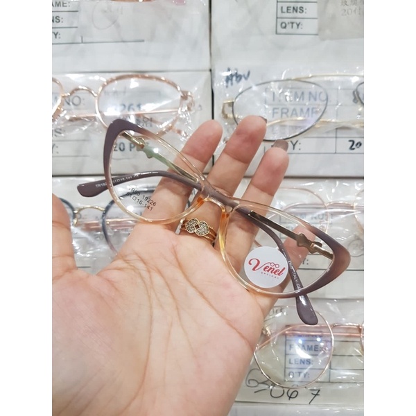 KACAMATA CATEYE KECIL CAKEP BANGET KODE 19226 ANTI RADIASI
