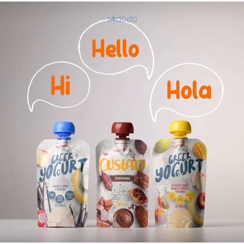 Jual Yogurt Cemilan Bayi Yummy Bites Puree Yoghurt 9 Bulan 100gr