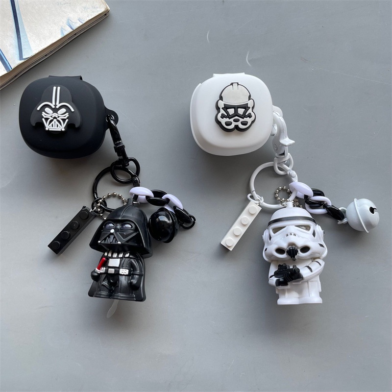 [Jakarta Ready ] Baseus WM01 plus Headset Case Silikon Soft Case Star Wars WM02 Case