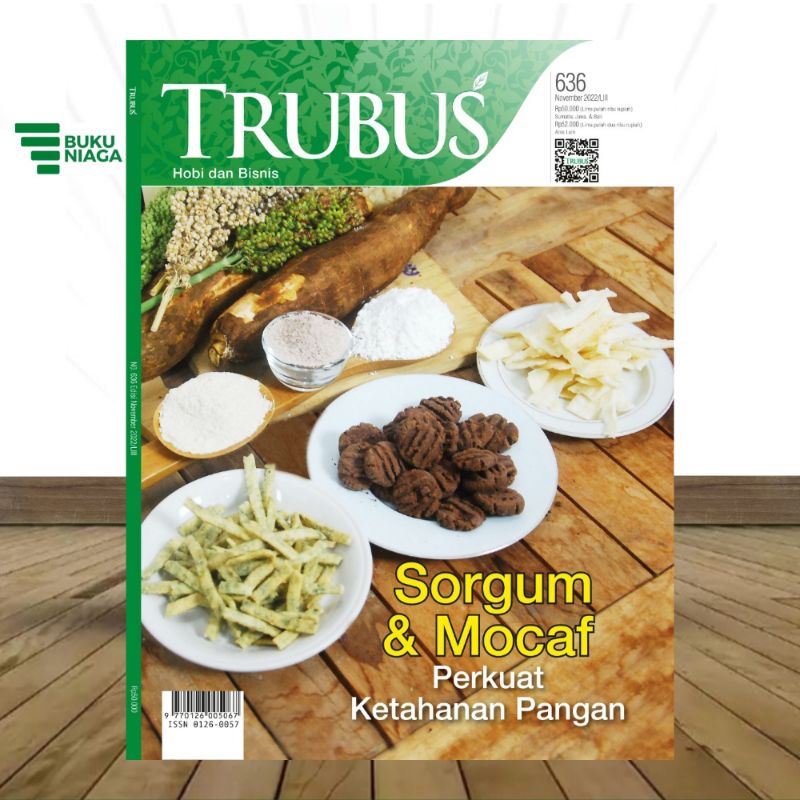 Majalah Trubus Bulan November 2022 BUKUNIAGA