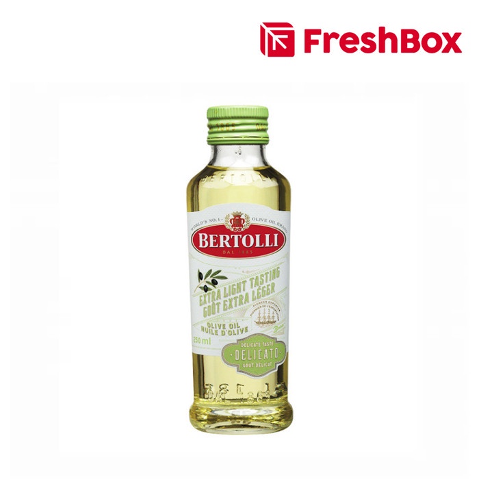 

BERTOLLI EXTRA LIGHT OLIVE OIL 250ML FRESHBOX