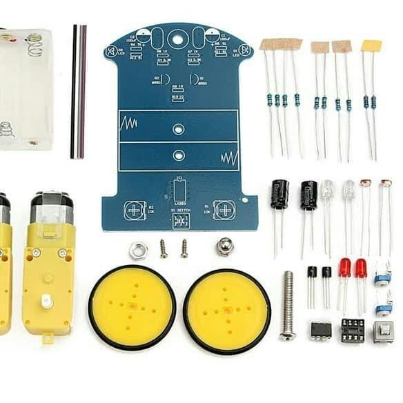 Kit DIY Robot Line / robot line follower line tracer Analog