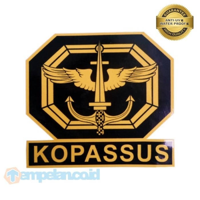 STIKER KOPASSUS TNI AD