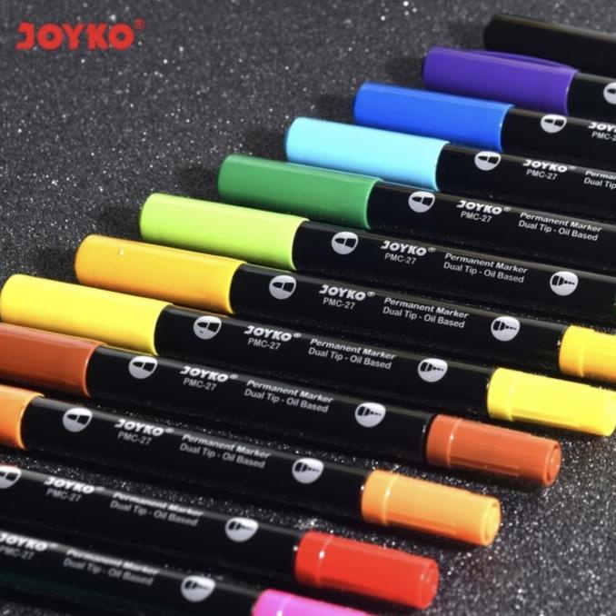 

BAYAR DITEMPAT SPIDOL PERMANEN UTK PLASTIK / KACA 12 WARNA MARKER PERMANENT JOYKO /ALAT TULIS AESTHETIC/ALAT TULIS SEKOLAH/ALAT TULIS SET/ALAT TULIS LENGKAP/ALAT TULIS ANAK/ALAT TULIS LUCU