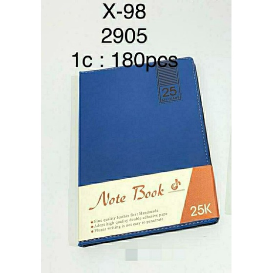 

Agenda X-98 Cover Tebal Warna Biru