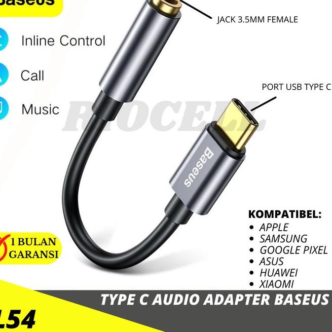 IPAD PRO Type C Audio Converter to Jack 3.5mm headset Biasa