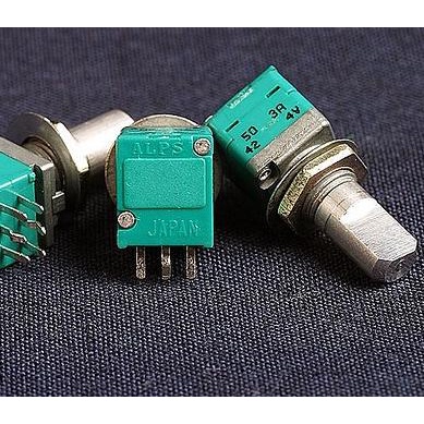 ALPS RK097 10kAx2 stereo potentiometer potensio