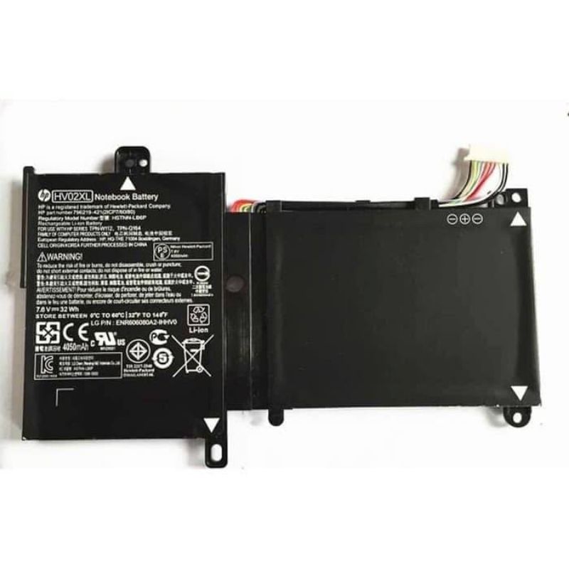 BATERAI ORIGINAL HP PAVILION X360-11F 11-F 11-K HV02XL ORI