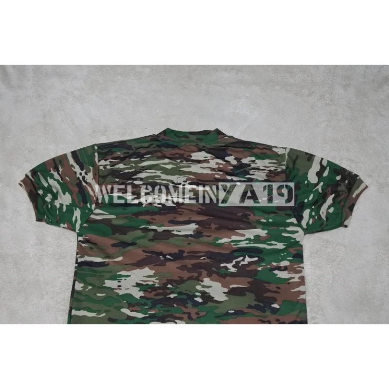 Kaos Pendek Dryfit Loreng KASAD Terbaru TNI AD