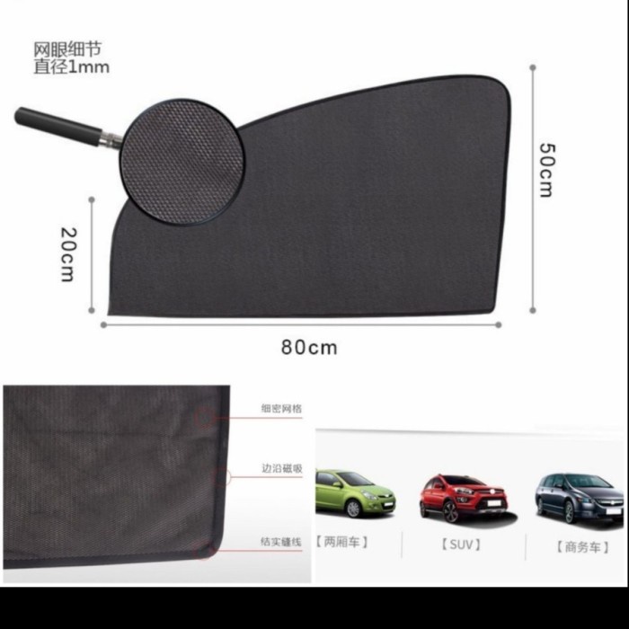 FMFIT Trai Glasscars / Pelindung dari Sinar Matahari