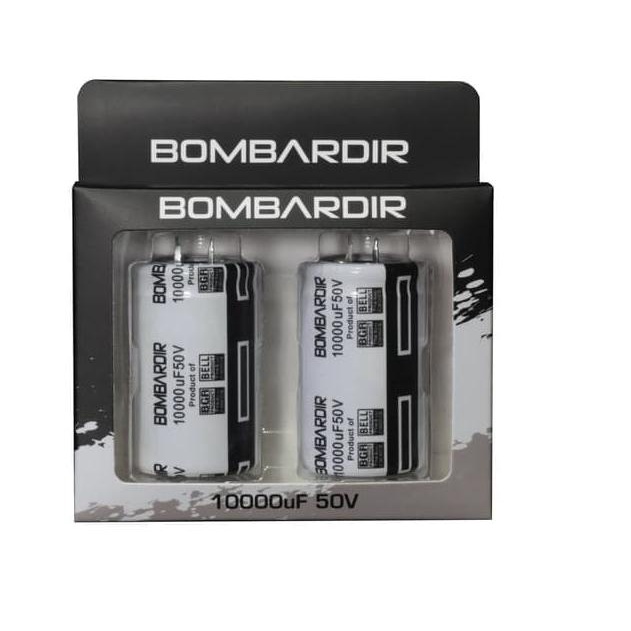 CAPASITOR 10000 UF 50V BOMBARDIR BELL- ELKO ELCO 10000 MIKRO 50 VOLT