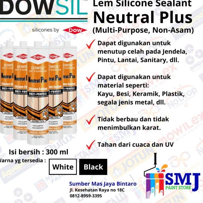

DOWSIL NEUTRAL PLUS SILICONE SEALANT - WHITE 300ML