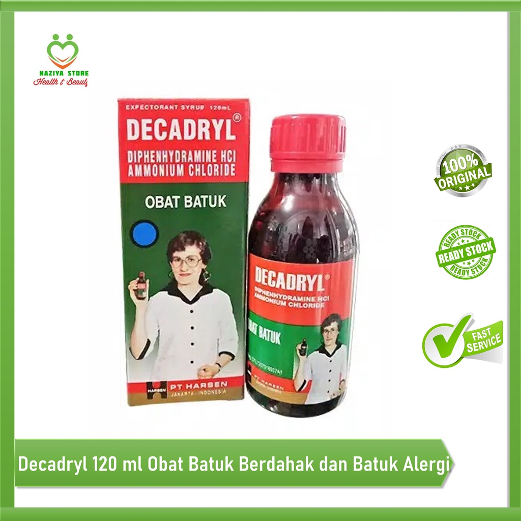 Decadryl 120 ml Obat Batuk Berdahak dan Batuk Alergi