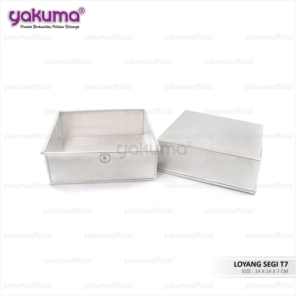 LOYANG KUE 14 x 14 x 7 TEBAL