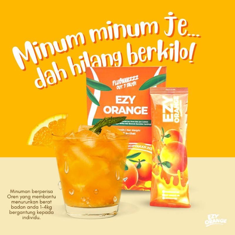 

EZY ORANGE MINUMAN DIET
