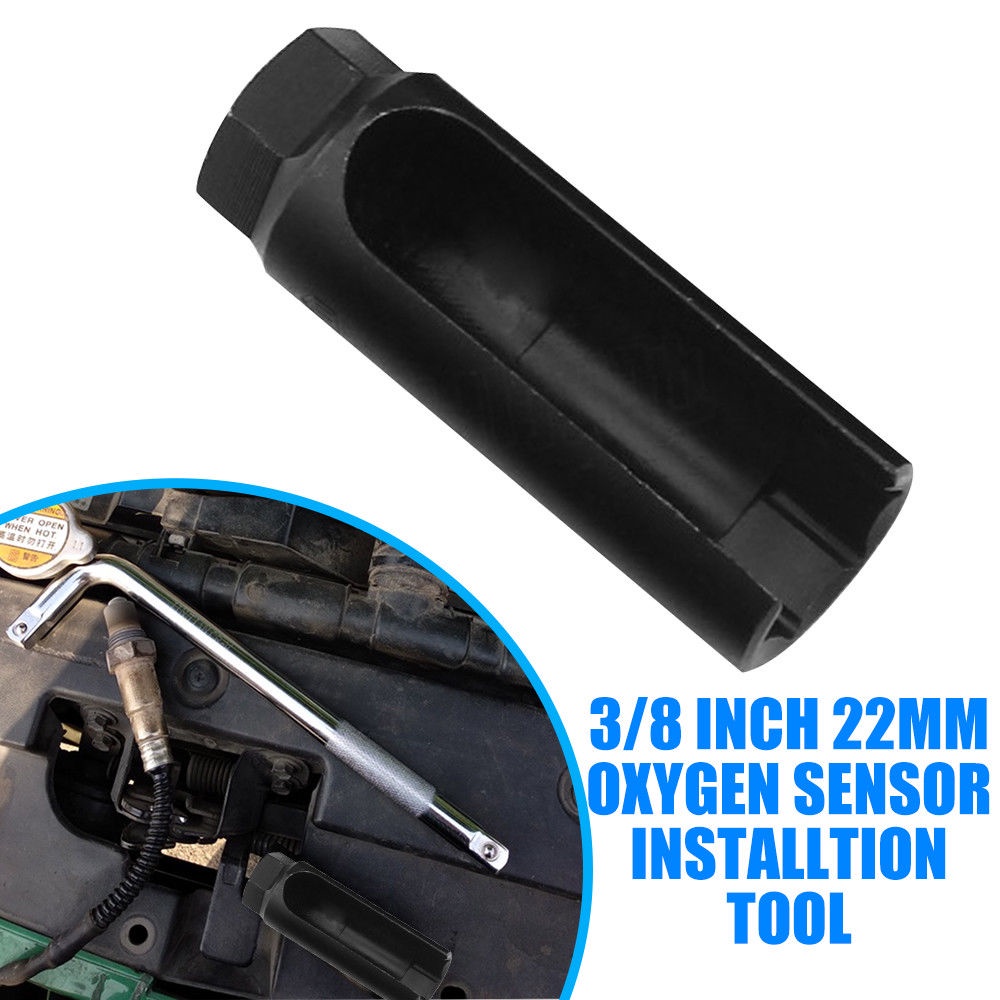 【22mm】Soket Sensor Oksigen/Kunci Sok Sensor Oksigen/Alat Kunci Sensor Oksigen/Oxygen Sensor Removal Socket Wrench