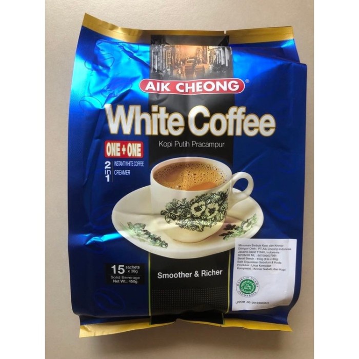 

NEW Aik cheong "New" White Coffee 2in1 / Aik cheong White coffee no Sugar