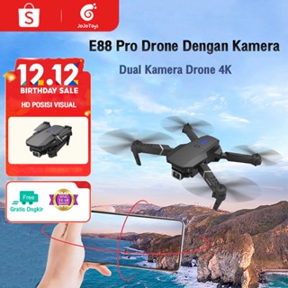 E88 Pro Drone Dengan Kamera HD Drone WiFi FPV Dual Kamera Drone 4K Kamera HD Posisi Visual