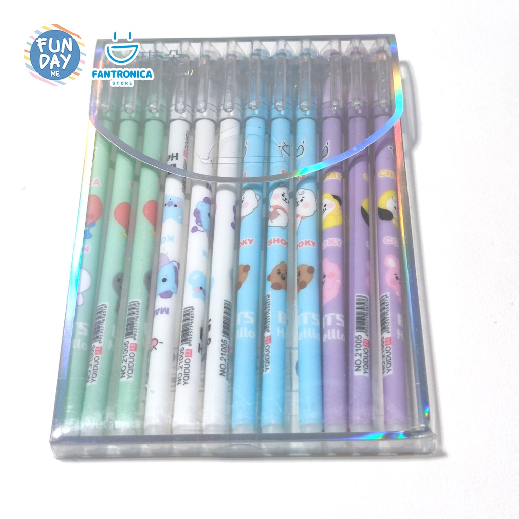

Pen Bisa hapus / Pen Gel Hapus / Pen Erasable / Fancy Pen Erasable Lucu Motif BT