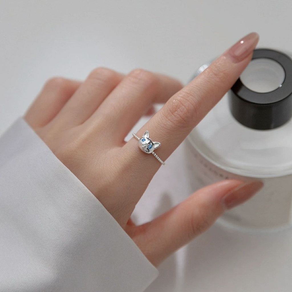 Cincin bulu bludru wanita anak dewasa remaja perempuan ootd fashion aesthetic estetik unik lucu keren item polos vintage