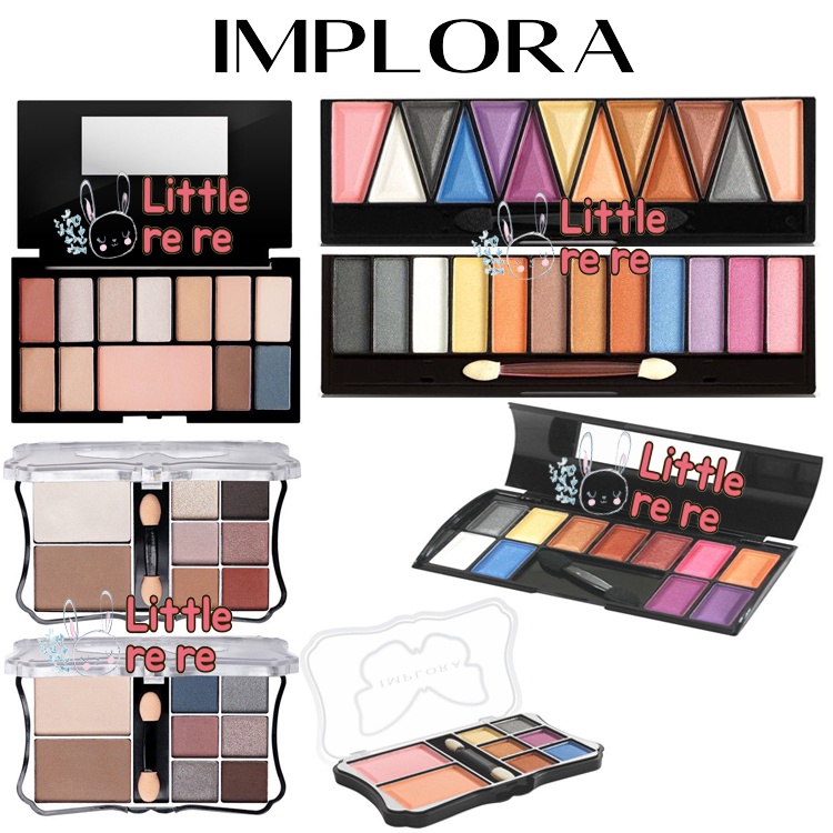 Implora Eyeshadow Pallete ✔️BPOM Palet Eye Shadow