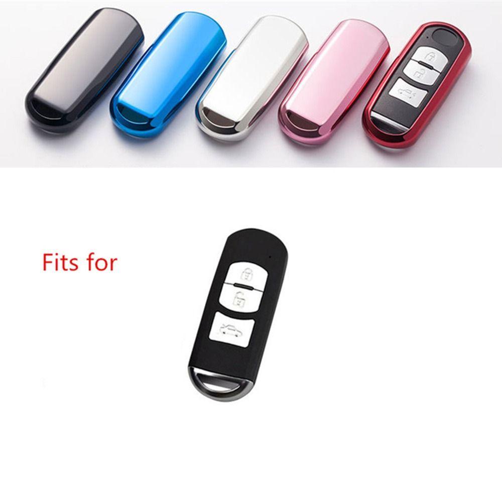 Preva Remote Key Case Soft TPU Pelindung Kulit Key Fob Cover