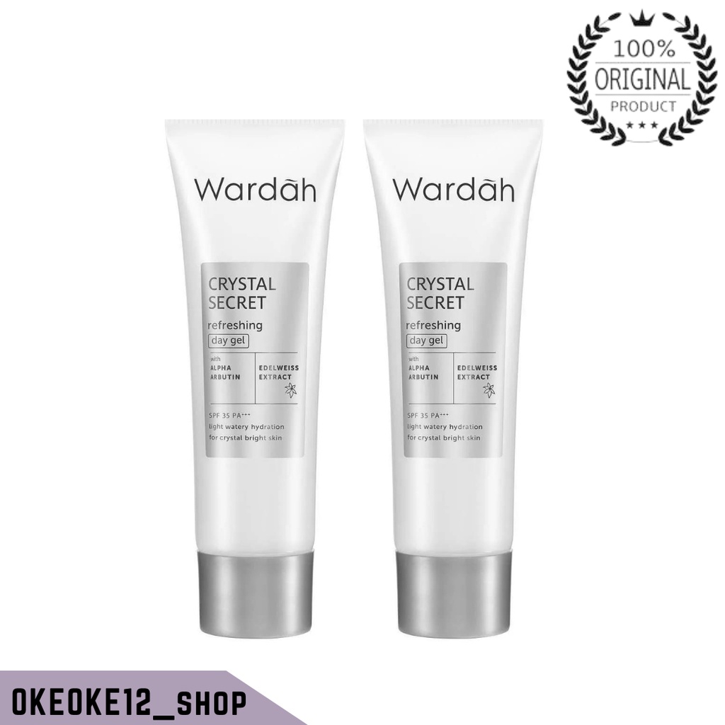 Wardah crystal secret foaming cleanser 100ml